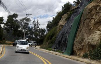 deslizamiento de tierra en Guápulo