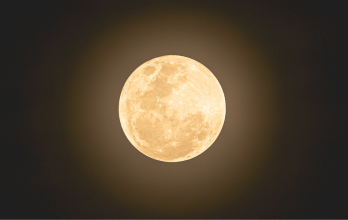 Luna llena en el calendario astronómico.