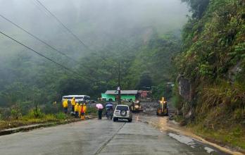 Aluvión en Amaluza