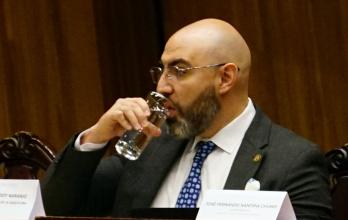 Mario Godoy en la Asamblea