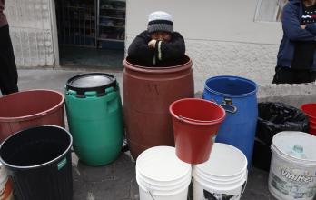 Cortes de agua en el sur de Quito