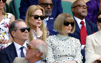 Final Wimbledon 2025. Nicole Kidman y Anna Wintour