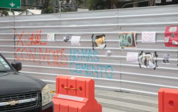 Paso elevado ceibos vandalismo