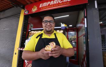 Empanadas en la Shyris Emparicas