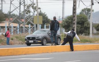 Vía a Salitre tránsito