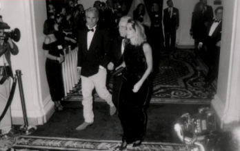 Jeffrey Epstein en la boda de Donald Trump