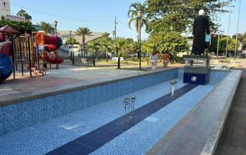 Parques en mal estado Babahoyo