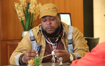 Lennox en su visita a Guayaquil