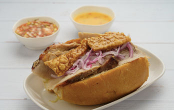 Sánduche de chancho plato ganador