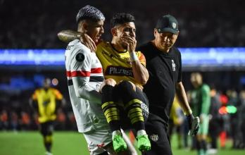 joao rojas lesion sao paulo copa libertadores sa