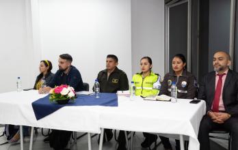 Los residentes del sector estadio Olímpico asistieron a los talleres. Se quejan de los robos y el abandono de la zona.
