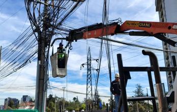 Retiro de cables aéreos Quito