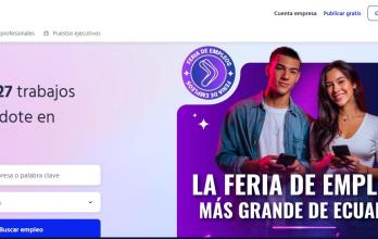 Feria virtual de empleos en Ecuador