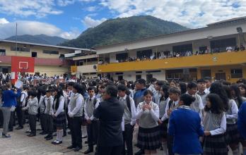 Las provincias de Loja y Zamora Chinchipe iniciaron el nuevo año electivo 2025-2026.