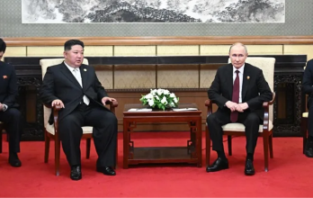 Kim Jong Un y Vladimir Putin