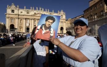 canonización de Carlo Acutis en el Vaticano