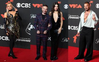 Paris Hilton, J Balvin y Ricky Martin.