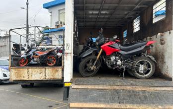 motos decomisadas en operativos