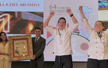Chef Tomás Angulo Salas y su esposa, Karina Iturralde