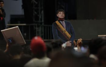 Paulo Londra como presidente del Ecuador.