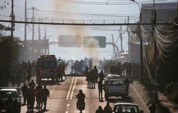 Protestas en Tabacumbo