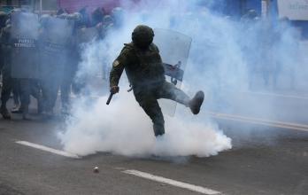 Protestas en Ecuador