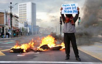 Protestas en Quito
