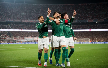 Palmeiras se impuso como visitante a River Plate en Copa Libertadores.