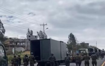 Empresarios de Imbabura y Carchi estiman pérdidas superiores a los $42 millones debido a la paralización del transporte.