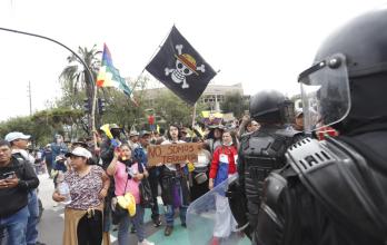manifestaciones en Quito