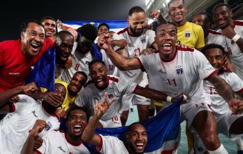 Cabo Verde celebrando