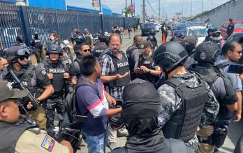 Más de 57 mil servidores policiales se desplegaron en todo el territorio nacional.
