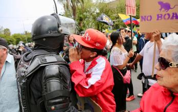El Gobierno radicalizará el control de la fuerza pública en Imbabura.