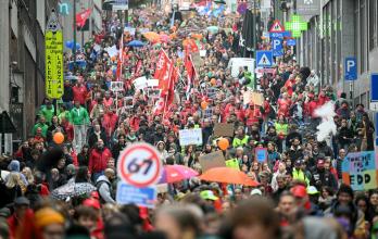Mundo, Bélgica, Bruselas, Protestas