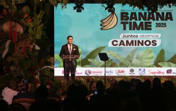 Banan Time. Representación. Jorge Encalada, presidente de AEBE, hizo un llamado a la unión y a la acción.