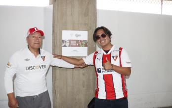Liga de Quito, aniversario 107, hinchas, murales, estadio Rodrigo Paz, tu huella en Liga, LDU