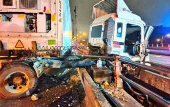 Accidente en el norte de Guayaquil