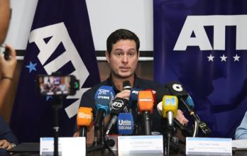 Fernando Cornejo, presidente de Segura EP, durante su pronunciamiento sobre los operativos en Guayaquil.