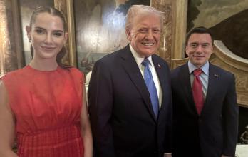 Donald Trump y Daniel Noboa.