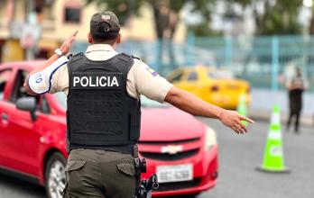 policía de tránsito Durán