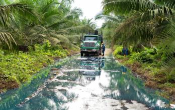 Contaminación en ríos de Esmeraldas por derrame de crudo