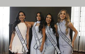 Rebeca Santillán, Paula Véliz, Gabriela Ruilova y Abby Riqueros