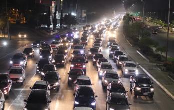 Tráfico en Samborondón