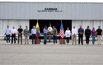 kristi Noem resaltó las buenas impresiones logísticas de las bases extranjeras en Manta y Salinas
