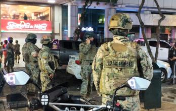 Personal de las Fuerzas Armadas llegó al sitio.