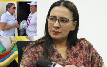 La ministra Zaida Rovira compartió en sus redes sociales actividades a favor del sí en la consulta popular.