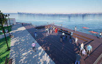 propuesta de muelle en condensador social de Durán