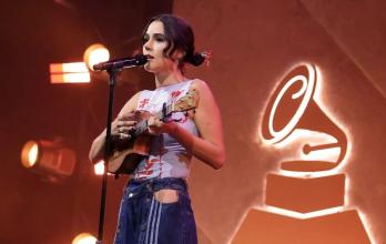 Paloma Murphy en la gala de los Nuevos Artistas de Los Latin Grammy