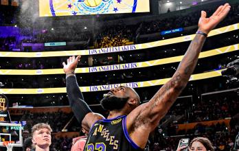 LeBron James, Los Angeles Lakers, NBA, temporada 23, nueva marca, Lakers