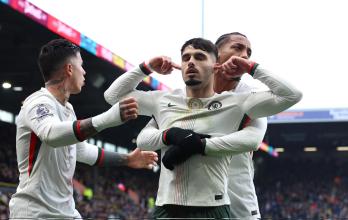 chelsea pedro neto celebración de gol